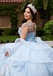 Mori Lee 4080065 Corine Strapless Beaded Bodice Tulle XV AÒos Dress