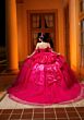 Mori Lee 4080068 Clarissa Flutter Sleeve Organza XV AÒos Dress