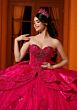 Mori Lee 4080068 Clarissa Flutter Sleeve Organza XV AÒos Dress