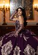 Mori Lee 4080069 Crystal Satin Beaded Sweetheart Neck XV AÒos Dress