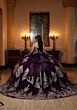 Mori Lee 4080069 Crystal Satin Beaded Sweetheart Neck XV AÒos Dress