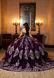 Mori Lee 4080069 Crystal Satin Beaded Sweetheart Neck XV AÒos Dress
