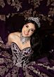 Mori Lee 4080069 Crystal Satin Beaded Sweetheart Neck XV AÒos Dress