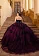 Mori Lee 4080071 Cressida Tiered Tulle Skirt Corset Top XV AÒos Dress