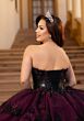Mori Lee 4080071 Cressida Tiered Tulle Skirt Corset Top XV AÒos Dress