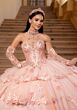 Mori Lee 4080071 Cressida Tiered Tulle Skirt Corset Top XV AÒos Dress