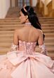Mori Lee 4080071 Cressida Tiered Tulle Skirt Corset Top XV AÒos Dress