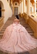 Mori Lee 4080071 Cressida Tiered Tulle Skirt Corset Top XV AÒos Dress