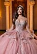 Mori Lee 4080003 Brooklynn Corset Bodice Sweetheart Neck Quince Dress