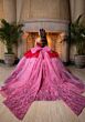 Mori Lee 4080005 Bliss Ruffle Sleeve Basque Waist Quince Gown