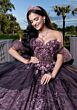 Mori Lee 4080005 Bliss Ruffle Sleeve Basque Waist Quince Gown