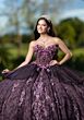 Mori Lee 4080005 Bliss Ruffle Sleeve Basque Waist Quince Gown