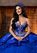 Mori Lee 4080007 Bristol Chandelier Strap Back Bow Quince Gown