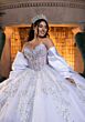 Mori Lee 4080008 Brenda Strapless Oversized Bow Quince Gown