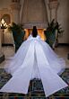 Mori Lee 4080008 Brenda Strapless Oversized Bow Quince Gown