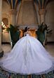 Mori Lee 4080008 Brenda Strapless Oversized Bow Quince Gown