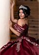 Mori Lee 4080011 Bree Pleated Satin Off The Shoulder Quinceanera Dress