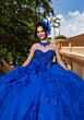 Mori Lee 4080012 Berlyn Illusion Neck Floral Applique Quinceanera Gown