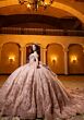 Mori Lee 4080013 Blossom Lace-Up Back Sweetheart Neck Quinceanera Gown