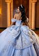 Mori Lee 4080013 Blossom Lace-Up Back Sweetheart Neck Quinceanera Gown