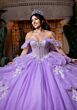 Mori Lee 4080014 Bella Pick-Up Skirt Ruffle Sleeve Quinceanera Dress