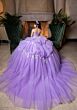 Mori Lee 4080014 Bella Pick-Up Skirt Ruffle Sleeve Quinceanera Dress