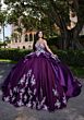 Mori Lee 4080016 Brandy Peplum Vestido XV Quincea Anos