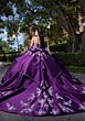 Mori Lee 4080016 Brandy Peplum Vestido XV Quincea Anos