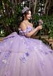 Mori Lee 4080017 Berenice Applique Strap Corset Bodice Quince Gown