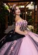 Mori Lee 4080018 Bentley Basque Waist Lace-Up Back Quinceanera Gown
