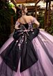 Mori Lee 4080018 Bentley Basque Waist Lace-Up Back Quinceanera Gown