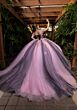 Mori Lee 4080018 Bentley Basque Waist Lace-Up Back Quinceanera Gown