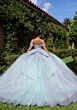 Mori Lee 4080018 Bentley Basque Waist Lace-Up Back Quinceanera Gown