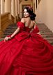 Mori Lee 4080019 Bailey Eggplant Vestido XV