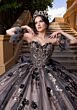 Mori Lee 4080022 Blair Puff Sleeve Ruched Bodice Vestido XV