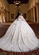 Mori Lee 4080023 Belen Choker Train Removable Quinceanera Dress
