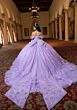 Mori Lee 4080024 Blanca 2-Way Skirt Ruffle Hem Sweet 16 Gown
