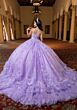 Mori Lee 4080024 Blanca 2-Way Skirt Ruffle Hem Sweet 16 Gown