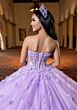 Mori Lee 4080024 Blanca 2-Way Skirt Ruffle Hem Sweet 16 Gown
