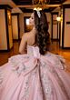 Mori Lee 4080025 Becky Strapless Ruffle Skirt Sweet 16 Gown