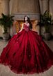 Mori Lee 4080025 Becky Strapless Ruffle Skirt Sweet 16 Gown