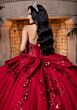 Mori Lee 4080025 Becky Strapless Ruffle Skirt Sweet 16 Gown