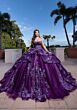 Mori Lee 4080027 Bea Removable Sleeve Sheer Bodice Sweet 16 Gown