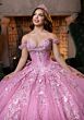 Mori Lee 4080029 Bibiana Beaded Corset Bodice Sweet 16 Gown