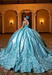 Mori Lee 4080031 Bryn Sheer Side 2-Way Pleated Skirt Sweet 16 Gown