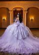 Mori Lee 4080032 Beverly Back Bow Applique Bodice Sweet 16 Gown