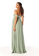 Mori Lee 14111 Ruffle Sleeve Off Shoulder Maternity Bridesmaid Dress