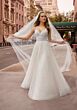 Mori Lee 2501 Jacqueline Spaghetti Strap V-Neck Wedding Dress