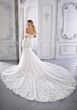 Mori Lee 3333 Circe Off The Shoulder Floral Plus Size Wedding Gown