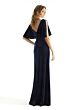 Mori Lee 31223 Split Sleeve V-Back Bridesmaid Dress